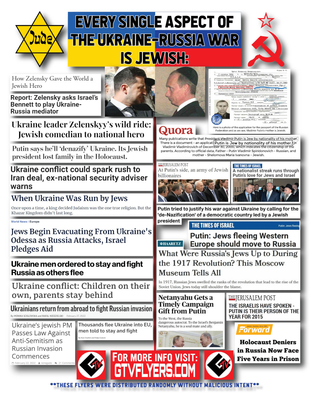 Every Single Aspect of the Russia Ukraine War is Jewish